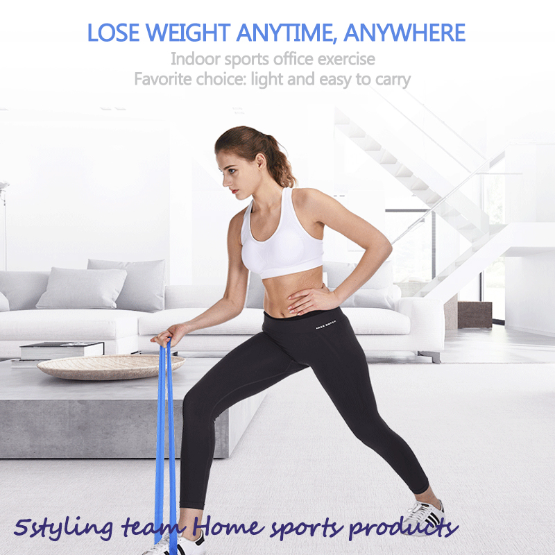 Tendões de treinamento de reabilitação de látex natural fitness anel de tensão de resistência cinto de resistência de látex fitness anel de resistência multi-funcional