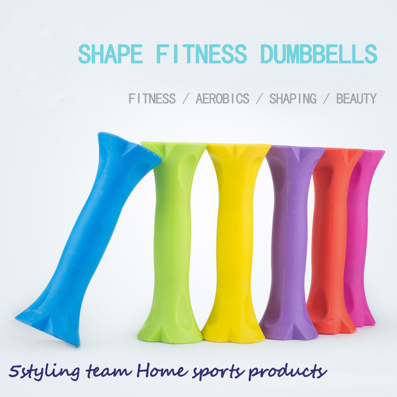 Equipamento de fitness familiar Jinkai: um par de pequenos halteres EM forma de OSSO de cor para mulheres, 1.4kg, directamente vendidos pelo fabricante e um substituto