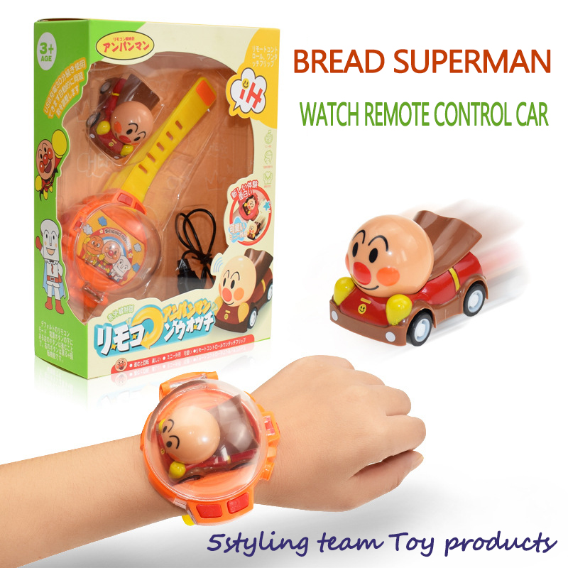 Pão quente de Taiwan Superman assistir controle remoto recarregável USB net relógio vermelho mini carro de controle remoto
